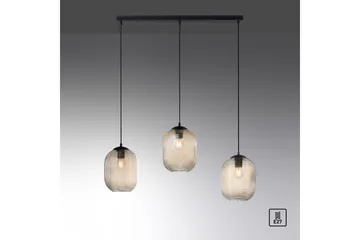 Taklampa Shitake - 20x150x90 cm, Bärnsten - Belysning - Lampor & belysning inomhus - Fönsterlampa