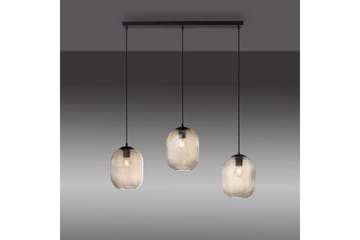 Taklampa Shitake - 20x150x90 cm, Bärnsten - Belysning - Lampor & belysning inomhus - Fönsterlampa