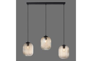 Taklampa Shitake - 20x150x90 cm, Bärnsten - Belysning - Lampor & belysning inomhus - Fönsterlampa