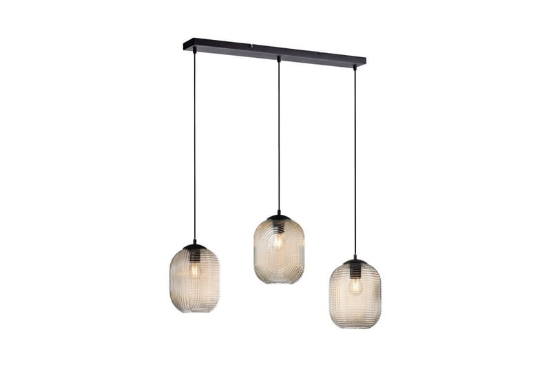 Taklampa Shitake - 20x150x90 cm, Bärnsten - Belysning - Lampor & belysning inomhus - Fönsterlampa