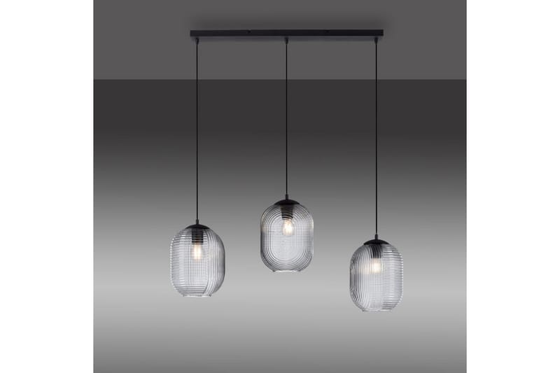 Taklampa Shitake - 20x150x90 cm, Rökfärgad - Belysning - Lampor & belysning inomhus - Fönsterlampa