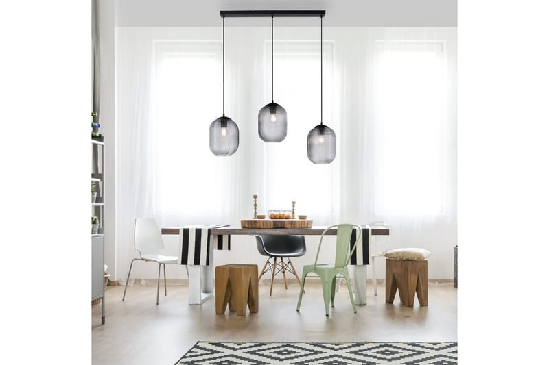 Taklampa Shitake - 20x150x90 cm, Rökfärgad - Belysning - Lampor & belysning inomhus - Fönsterlampa