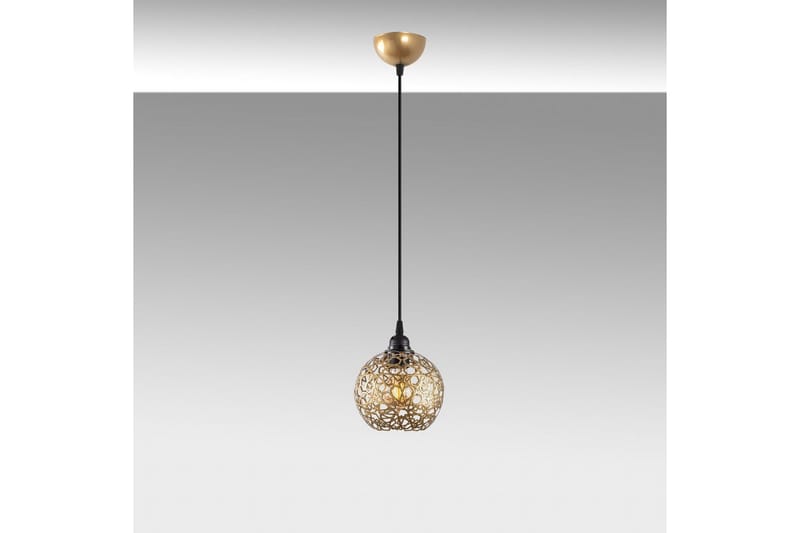 Taklampa Silen guld - Diameter: 17 cm - Belysning - Lampor & belysning inomhus - Fönsterlampa