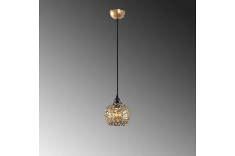 Taklampa Silen guld - Diameter: 17 cm - Belysning - Lampor & belysning inomhus - Fönsterlampa