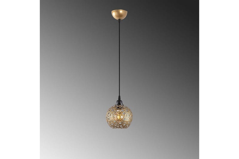 Taklampa Silen guld - Diameter: 17 cm - Belysning - Lampor & belysning inomhus - Fönsterlampa