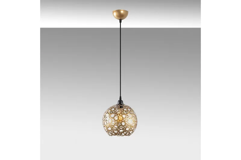 Taklampa Silen guld - Diameter: 25 cm - Belysning - Lampor & belysning inomhus - Fönsterlampa