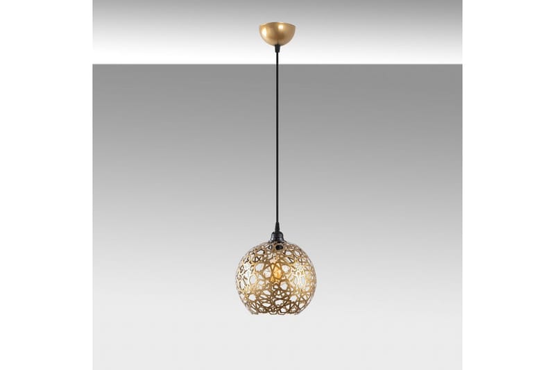 Taklampa Silen guld - Diameter: 25 cm - Belysning - Lampor & belysning inomhus - Fönsterlampa