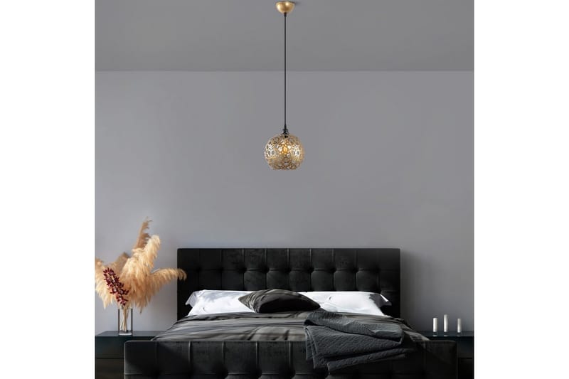 Taklampa Silen guld - Diameter: 25 cm - Belysning - Lampor & belysning inomhus - Fönsterlampa