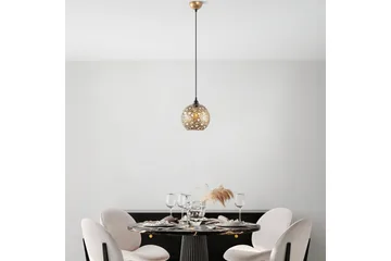 Taklampa Silen guld - Diameter: 25 cm - Belysning - Lampor & belysning inomhus - Fönsterlampa