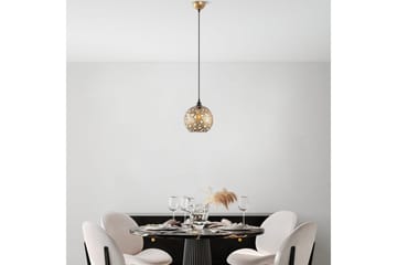 Taklampa Silen guld - Diameter: 25 cm - Belysning - Lampor & belysning inomhus - Fönsterlampa