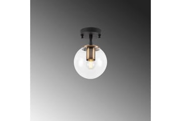 Taklampa Sone Svart / Antik / Transparent - Svart / Antik / Transparent - Belysning - Lampor & belysning inomhus - Fönsterlampa