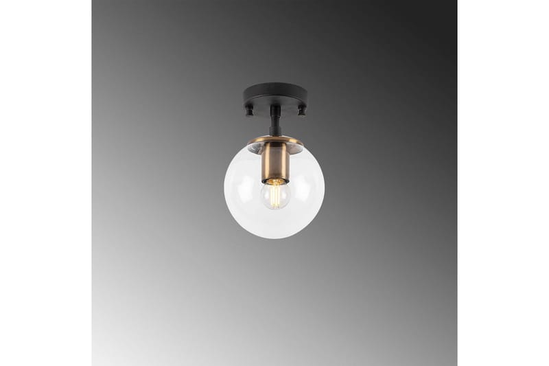 Taklampa Sone Svart / Antik / Transparent - Svart / Antik / Transparent - Belysning - Lampor & belysning inomhus - Fönsterlampa