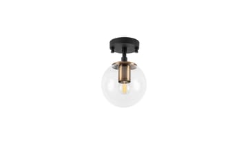 Taklampa Sone Svart / Antik / Transparent - Svart / Antik / Transparent - Belysning - Lampor & belysning inomhus - Fönsterlampa