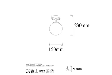 Taklampa Sone Vintage - Vintage - Belysning - Lampor & belysning inomhus - Fönsterlampa