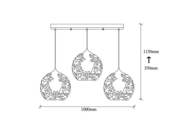 Taklampa Sourab Masafumie Svart Treuttag - Treuttag - Belysning - Lampor & belysning inomhus - Fönsterlampa