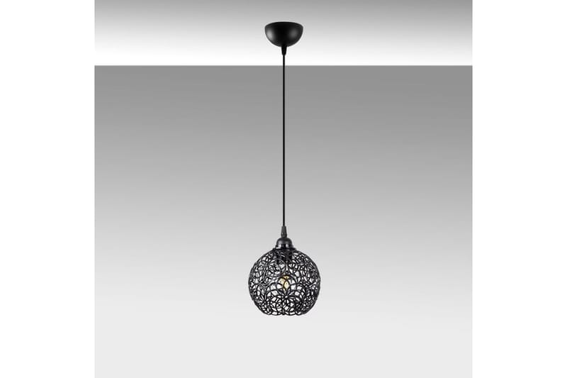 Taklampa Souvik Svart - 17 x 17 x 118 cm - Belysning - Lampor & belysning inomhus - Fönsterlampa