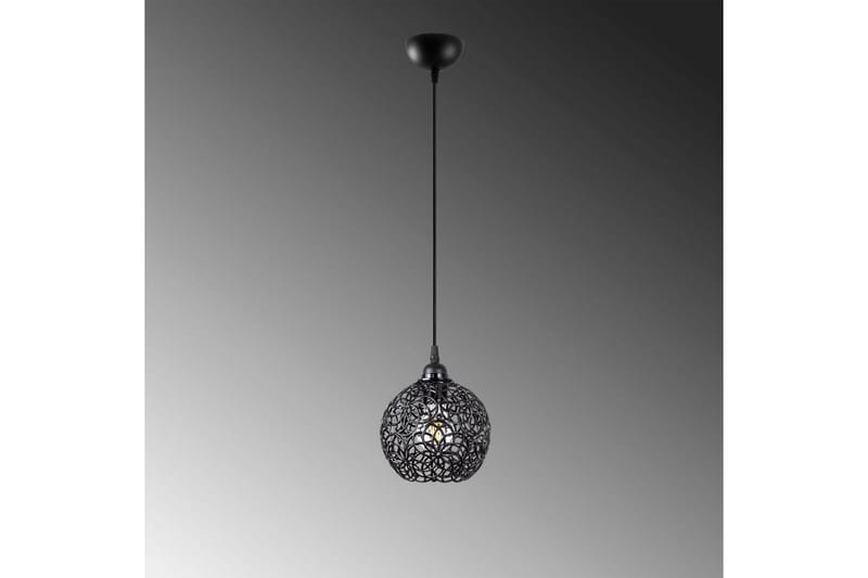Taklampa Souvik Svart - 17 x 17 x 118 cm - Belysning - Lampor & belysning inomhus - Fönsterlampa