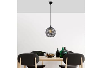 Taklampa Souvik Svart - 25 x 25 x 126 cm - Belysning - Lampor & belysning inomhus - Fönsterlampa