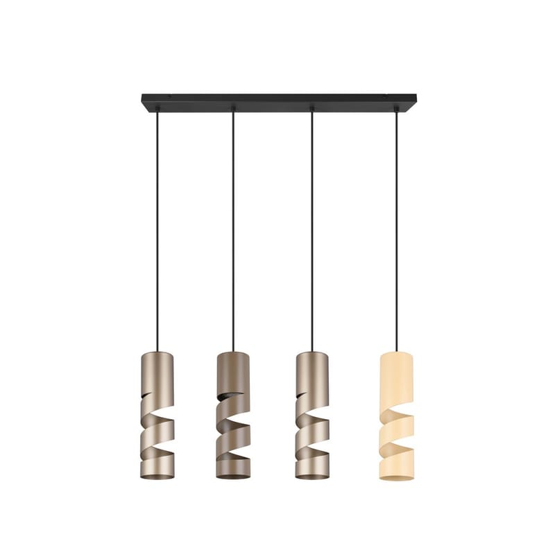 Taklampa Stream - 4 lampor, Mångfärgad - Belysning - Lampor & belysning inomhus - Fönsterlampa