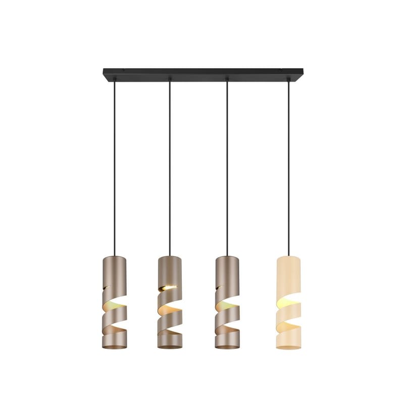 Taklampa Stream - 4 lampor, Mångfärgad - Belysning - Lampor & belysning inomhus - Fönsterlampa