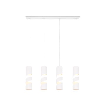 Taklampa Stream - 4 lampor, Mattvit - Belysning - Lampor & belysning inomhus - Fönsterlampa