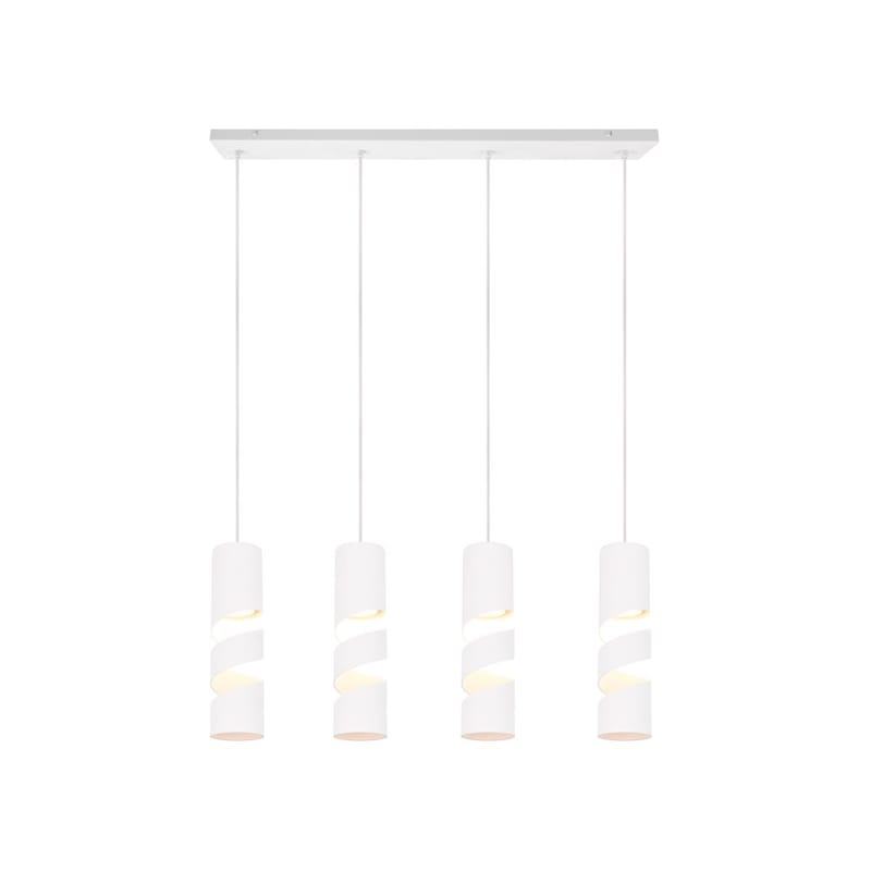 Taklampa Stream - 4 lampor, Mattvit - Belysning - Lampor & belysning inomhus - Fönsterlampa