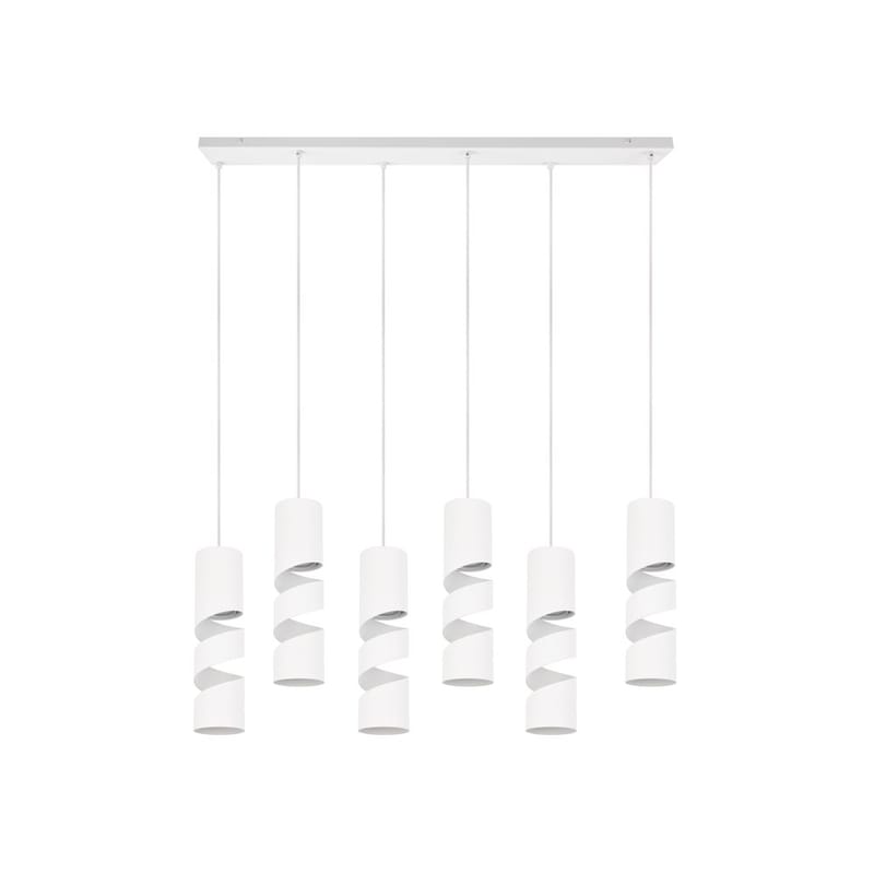 Taklampa Stream - 6 lampor, Mattvit - Belysning - Lampor & belysning inomhus - Fönsterlampa