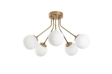 Taklampa Subbersta Vit - Diameter: 56 cm - Belysning - Lampor & belysning inomhus - Fönsterlampa