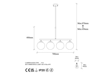 Taklampa Subin Vintage - Koppar - Belysning - Lampor & belysning inomhus - Fönsterlampa