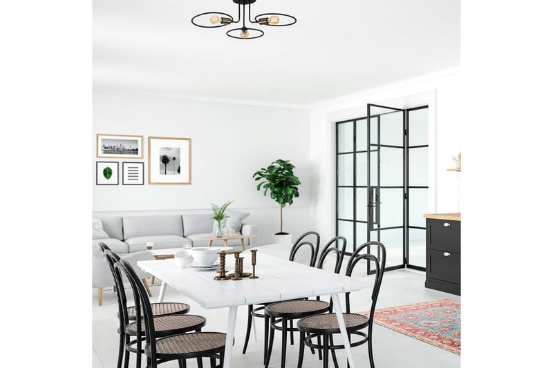 Taklampa Sufia svart - Svart - Belysning - Lampor & belysning inomhus - Fönsterlampa