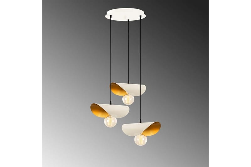Taklampa Sugana Tre Vit / Rany - Guld/Vit - Belysning - Lampor & belysning inomhus - Fönsterlampa