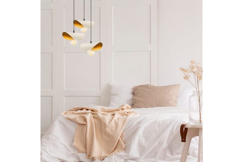 Taklampa Sugana Tre Vit / Rany - Guld/Vit - Belysning - Lampor & belysning inomhus - Fönsterlampa