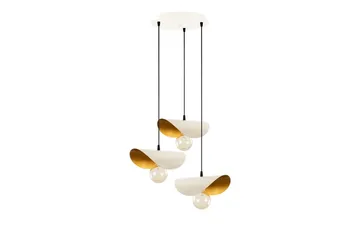 Taklampa Sugana Tre Vit / Rany - Guld/Vit - Belysning - Lampor & belysning inomhus - Fönsterlampa