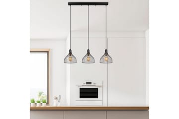 Taklampa Talnor Horizontal Three - Brons/Svart - Belysning - Lampor & belysning inomhus - Fönsterlampa