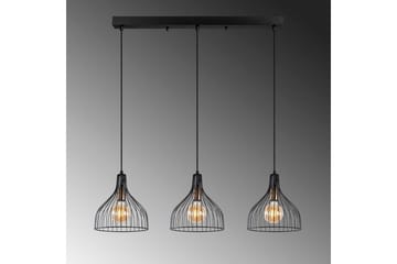 Taklampa Talnor Horizontal Three - Brons/Svart - Belysning - Lampor & belysning inomhus - Fönsterlampa
