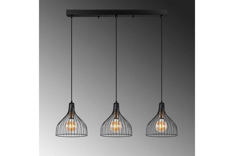 Taklampa Talnor Horizontal Three - Brons/Svart - Belysning - Lampor & belysning inomhus - Fönsterlampa