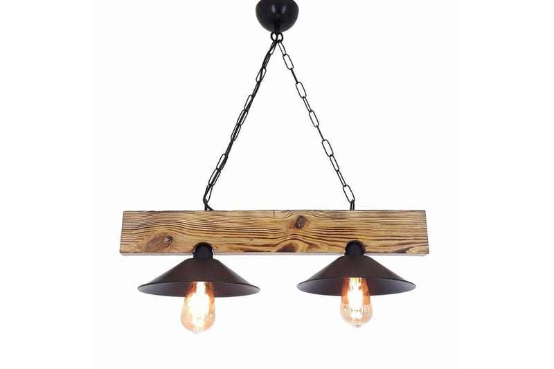 Taklampa Talwyn Valnöt / Svart - Taupe/Svart - Belysning - Lampor & belysning inomhus - Fönsterlampa