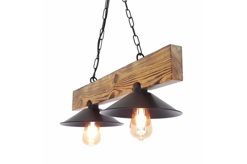 Taklampa Talwyn Valnöt / Svart - Taupe/Svart - Belysning - Lampor & belysning inomhus - Fönsterlampa