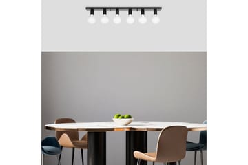 Taklampa Wostra Stor Svart / Vit - Svart / Vit - Belysning - Lampor & belysning inomhus - Fönsterlampa