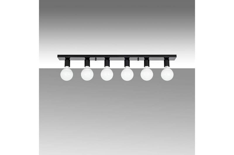 Taklampa Wostra Stor Svart / Vit - Svart / Vit - Belysning - Lampor & belysning inomhus - Fönsterlampa