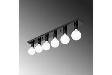 Taklampa Wostra Stor Svart / Vit - Svart / Vit - Belysning - Lampor & belysning inomhus - Fönsterlampa