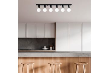 Taklampa Wostra Stor Svart / Vit - Svart / Vit - Belysning - Lampor & belysning inomhus - Fönsterlampa