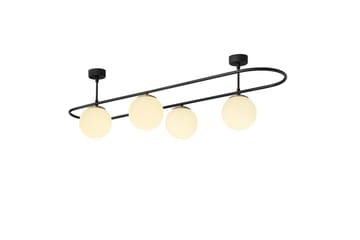 Taklampa Wynel Svart / Vit Fyra uttag - Fyra uttag - Belysning - Lampor & belysning inomhus - Fönsterlampa