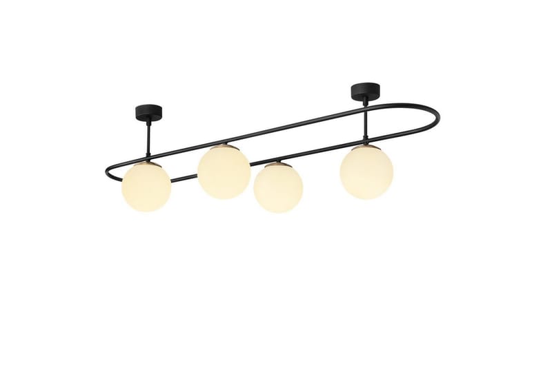 Taklampa Wynel Svart / Vit Fyra uttag - Fyra uttag - Belysning - Lampor & belysning inomhus - Fönsterlampa