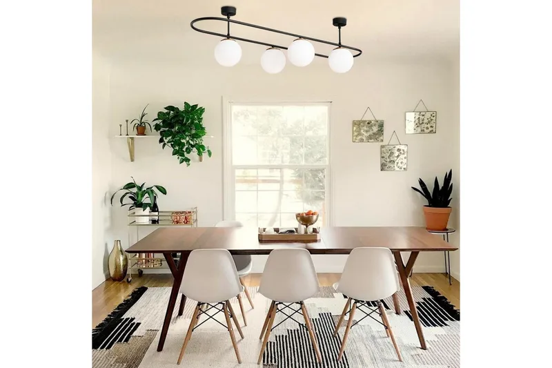 Taklampa Wynel Svart / Vit Fyra uttag - Fyra uttag - Belysning - Lampor & belysning inomhus - Fönsterlampa