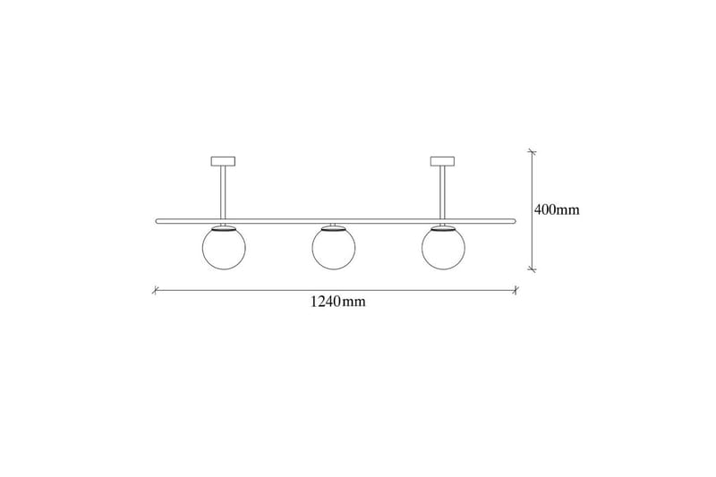 Taklampa Wynel Svart / Vit Fyra uttag - Fyra uttag - Belysning - Lampor & belysning inomhus - Fönsterlampa