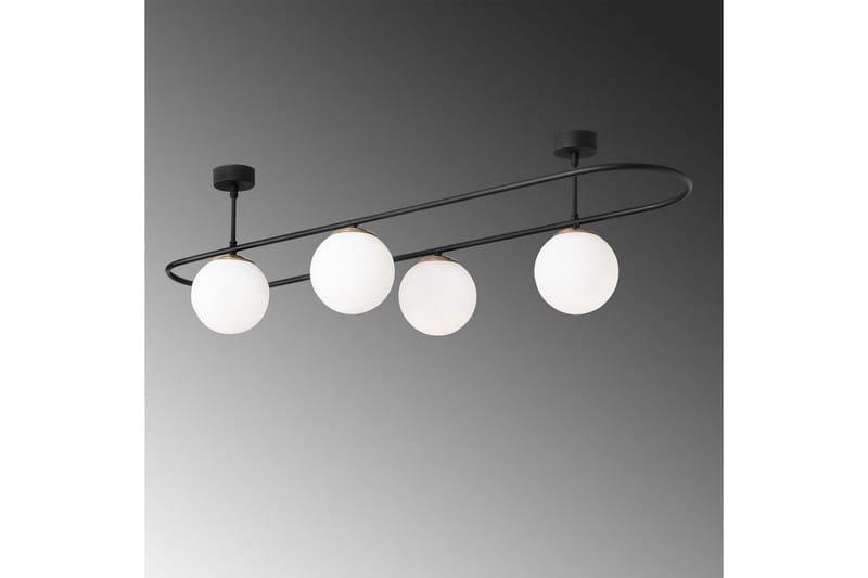 Taklampa Wynel Svart / Vit Fyra uttag - Fyra uttag - Belysning - Lampor & belysning inomhus - Fönsterlampa