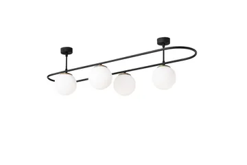 Taklampa Wynel Svart / Vit Fyra uttag - Fyra uttag - Belysning - Lampor & belysning inomhus - Fönsterlampa