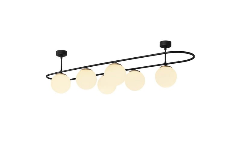 Taklampa Wynel Svart / Vit Sex Socket - Sex Socket - Belysning - Lampor & belysning inomhus - Fönsterlampa