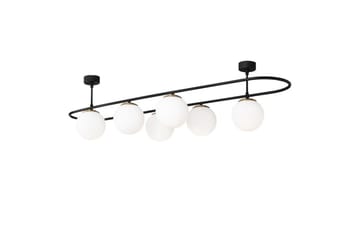 Taklampa Wynel Svart / Vit Sex Socket - Sex Socket - Belysning - Lampor & belysning inomhus - Fönsterlampa